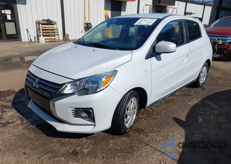 2022 Mitsubishi Mirage Es/Le z USA, uszkodzony, nr VIN ML32AUHJ6NH008528